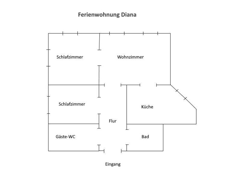 Ferienwohnung Diana Wilhelmshaven Exterior foto